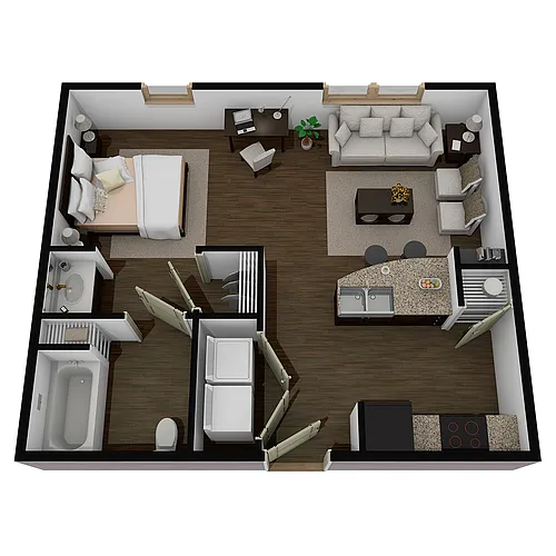 Floor plan Studio