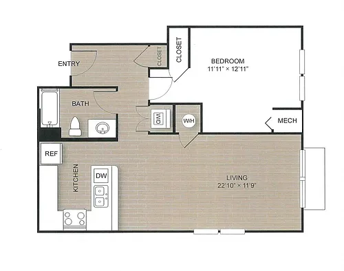 Floor plan A19
