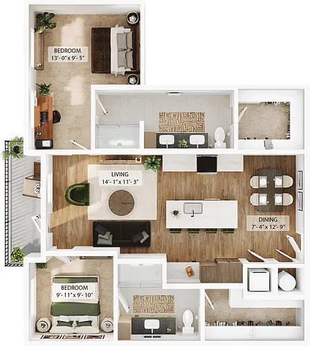 Floor plan B5