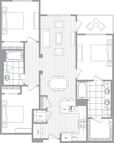 Floor plan C2A