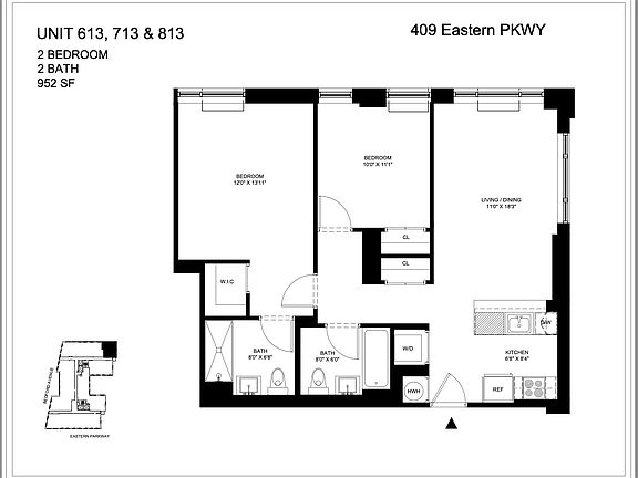 2nd image of 409 Eastern Pkwy #713