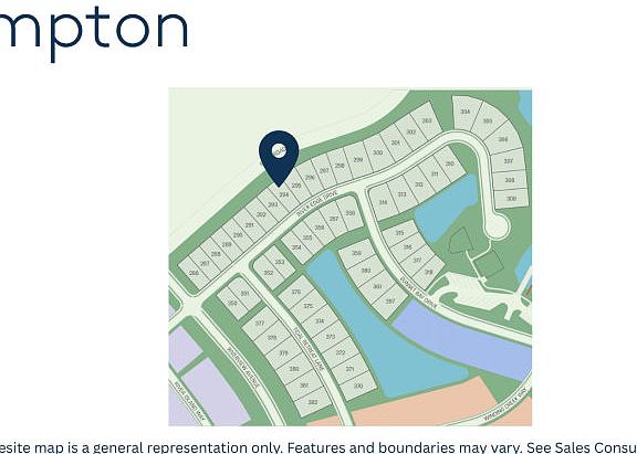 Homesite Map