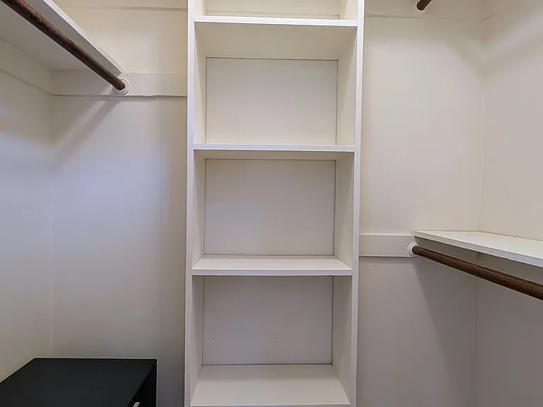 Primary bedroom's walk-in closet