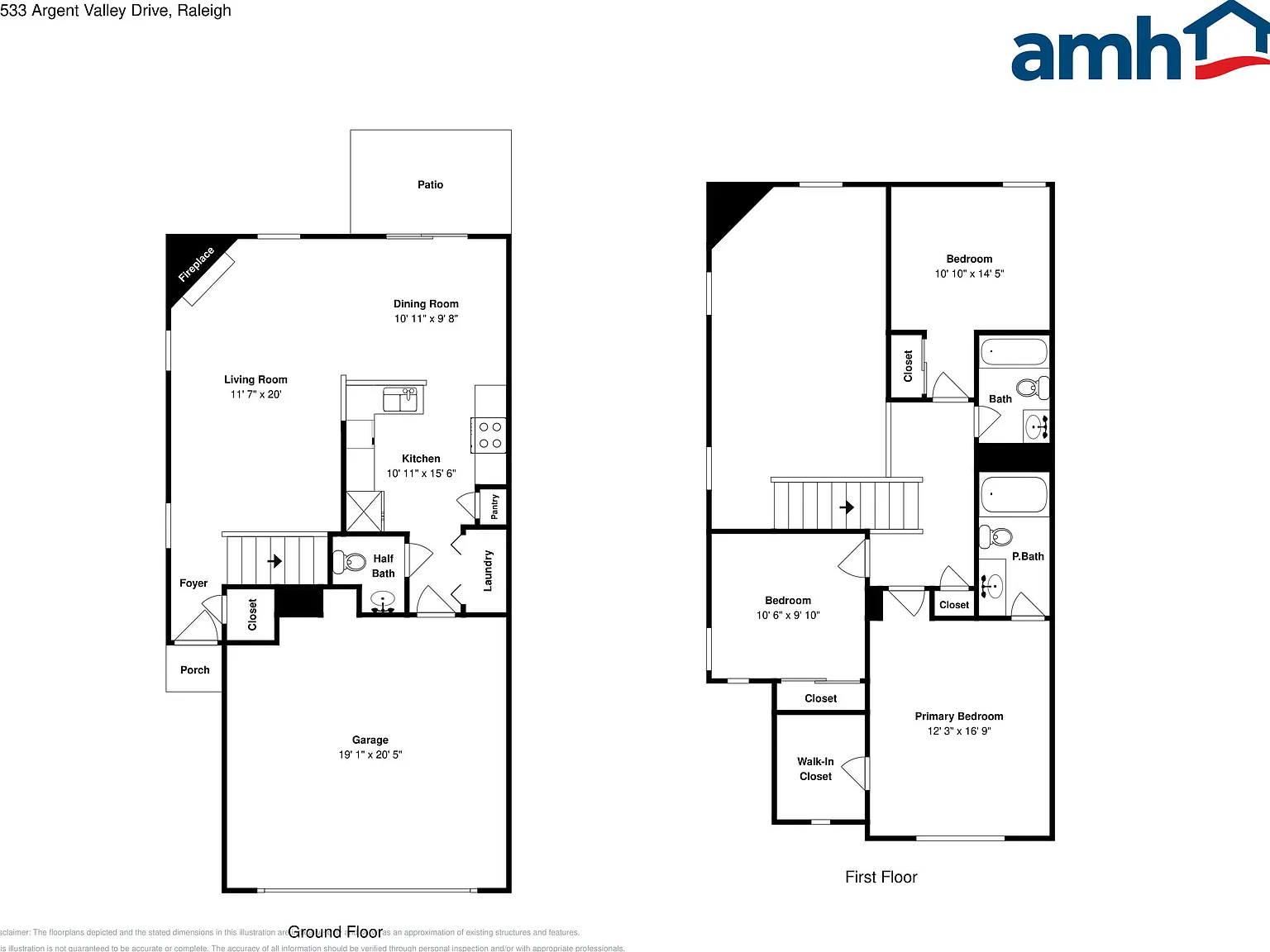 3 bed, 2.5 bath, 1390 sqft, $1,925 — Photo 2