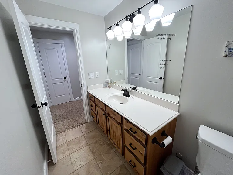 Shared bathroom