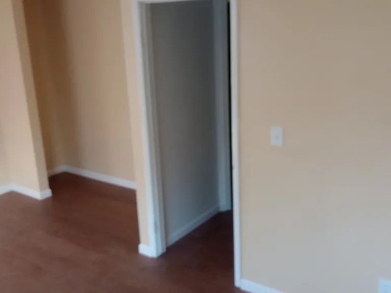 showing new floor and pain in all house