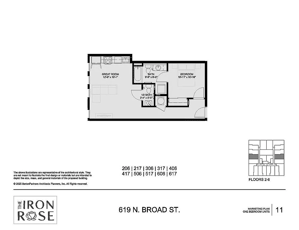 Floor plan B7