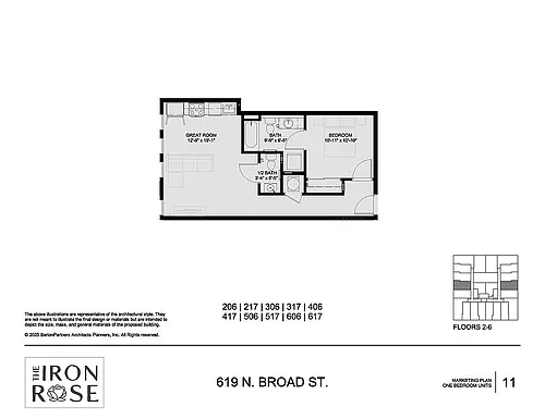 Floor plan B7