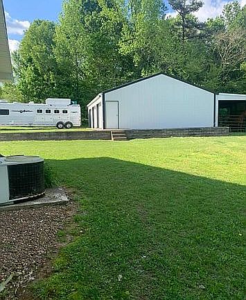 top garage and lean-to