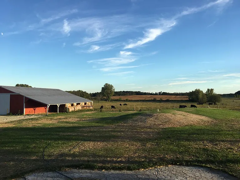 Relax with the beautiful Wisconsin farmland