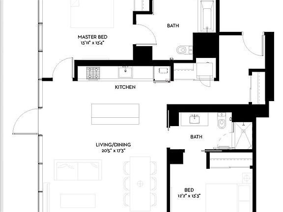 4th image of 1212 S Indiana Ave #2807