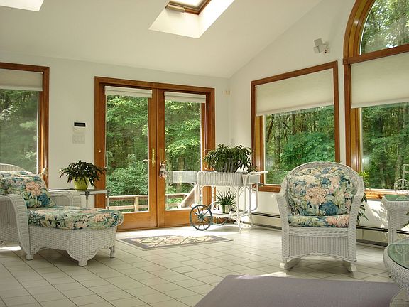 Sun Room overlooking yard