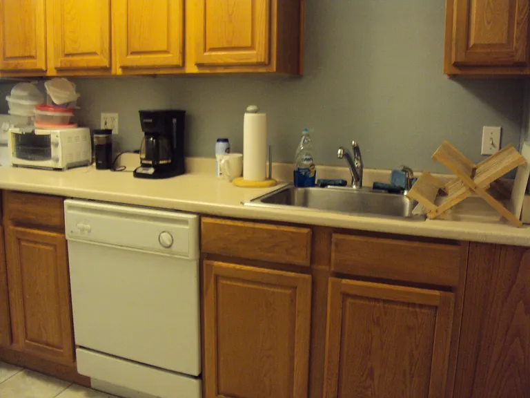 Kitchen has dishwasher