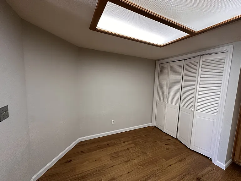 Washer/dryer enclosure in kitchen