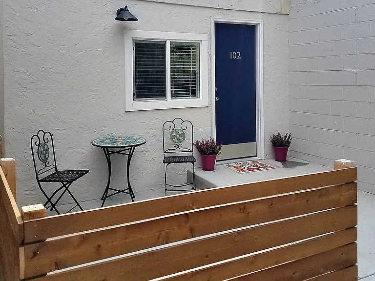 Renovated apartments retain rustic Steamboat style.