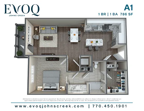 Floor plan A1