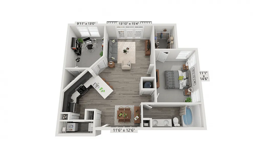 Floor plan Maximillian | Standard