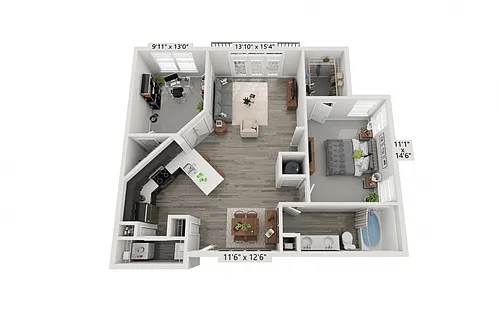 Floor plan Maximillian | Standard