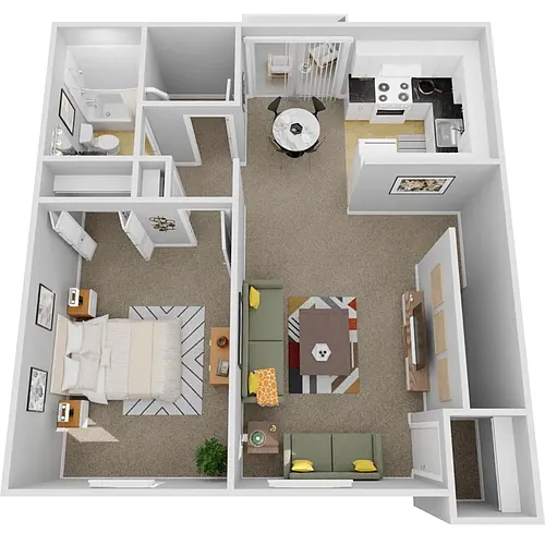 Floor plan BR A2 R