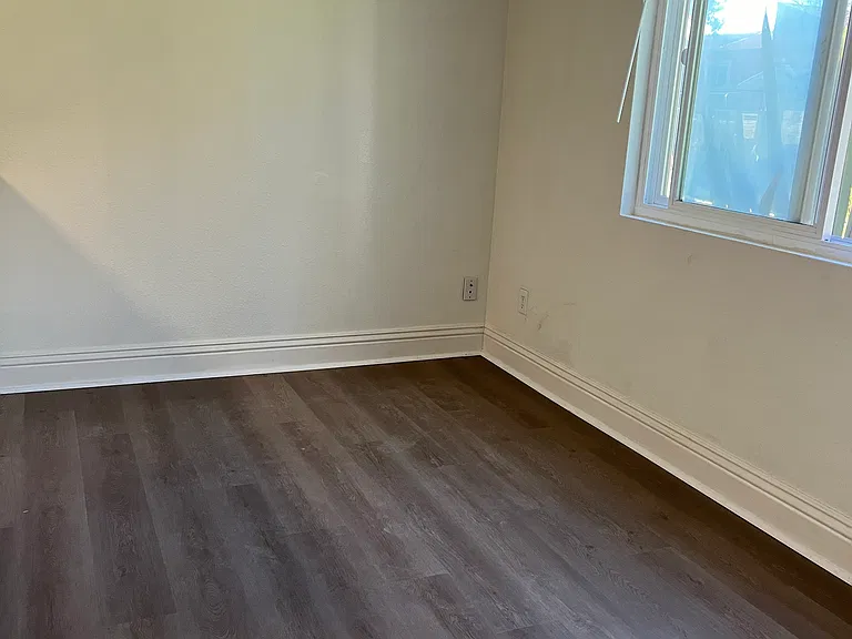 New floor in dining area
