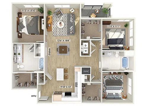 Floor plan C1 Phase 2