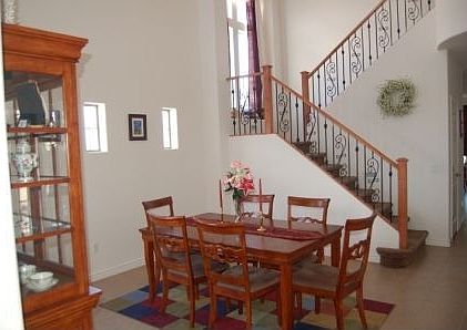 Dining Room with Soaring 20' Ceilings