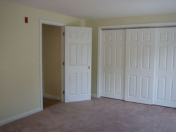 Large sunny master bedrom with huge closet