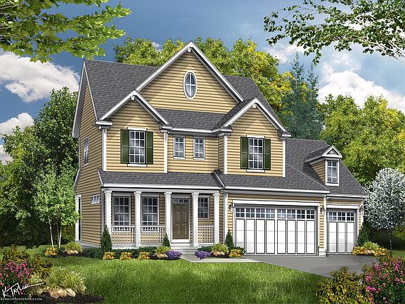 The Lexington Traditional Elevation