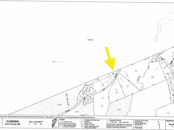 Map 001-26 Off Cushing Road, Cushing, ME 04563