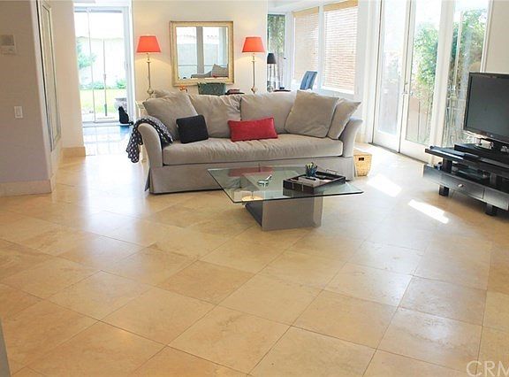 Travertine tile floors