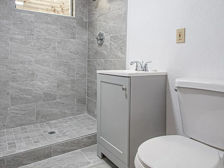 Basement bathroom
