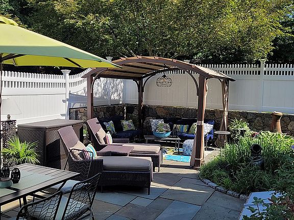 Pergola Seating Area