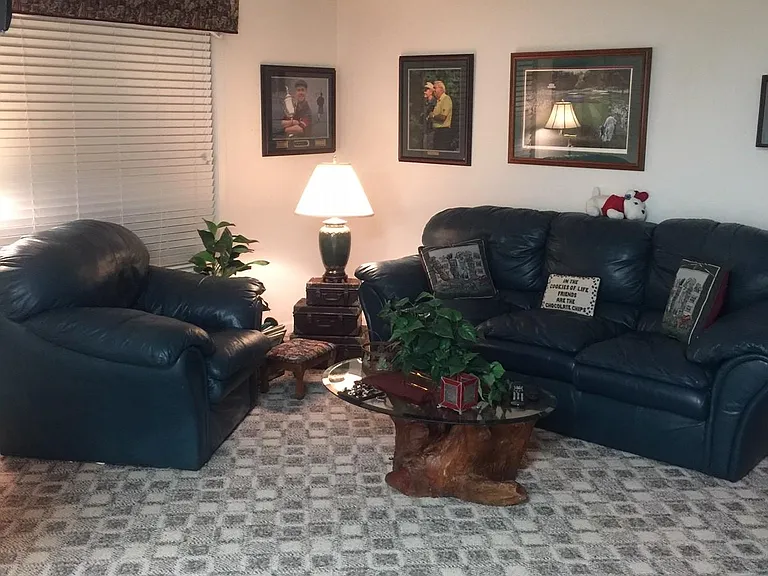 Lounging area - lower entertainment level
