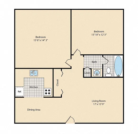 Floor plan Willow