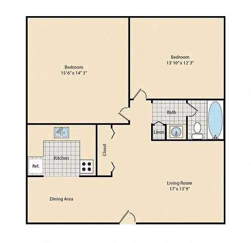 Floor plan Willow
