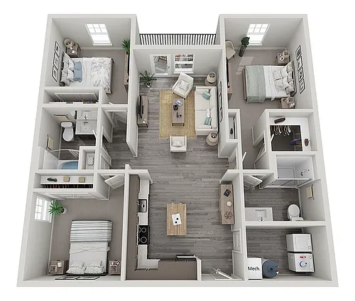Floor plan C2A