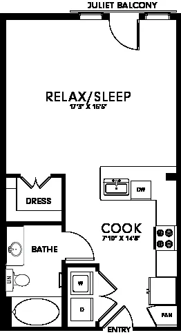 Floor plan S1D