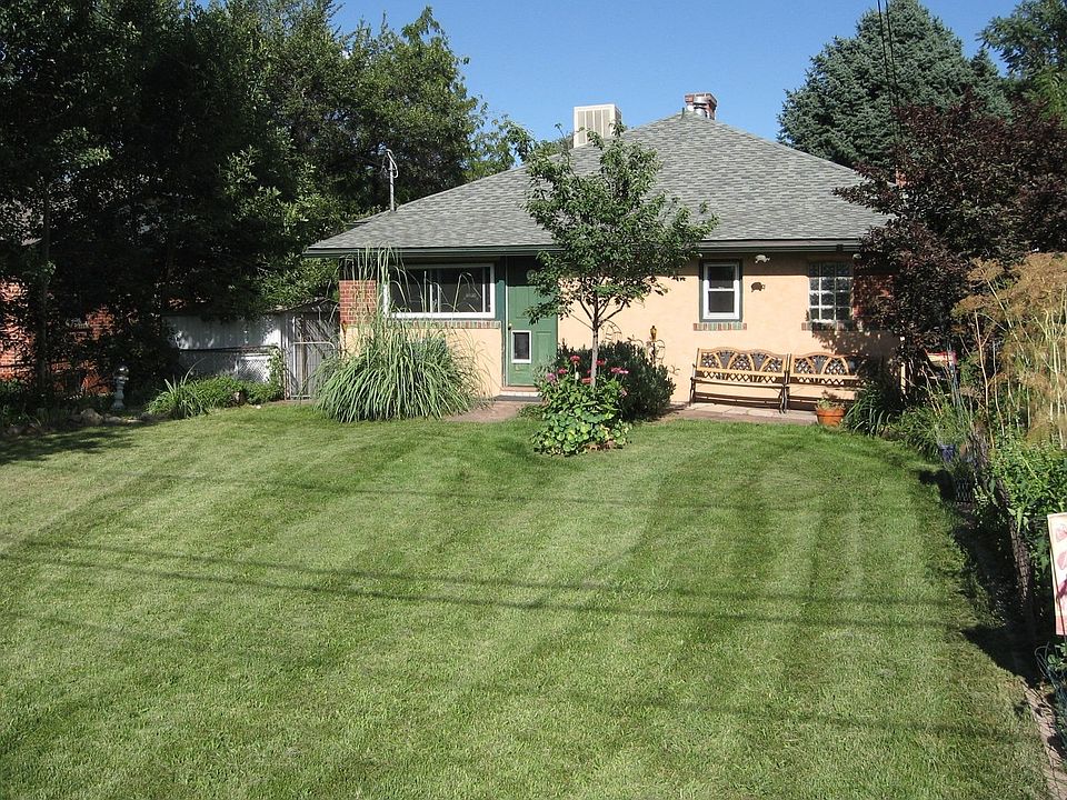 Beautiful backyard with full sprinkler system