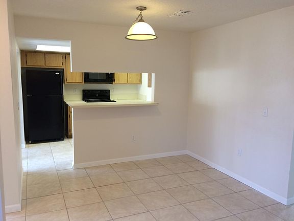 open kitchen with space for bar stools