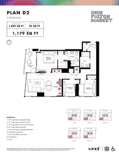 Floor plan Plan D2