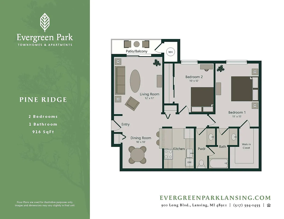 Floor plan Pine Ridge