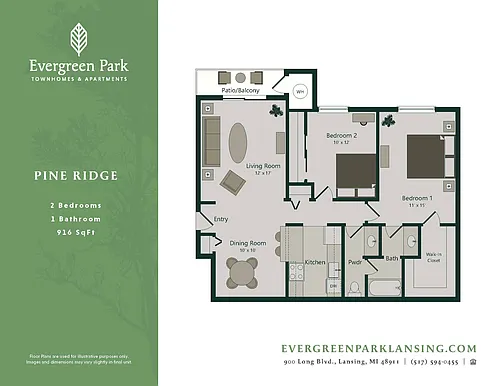 Floor plan Pine Ridge
