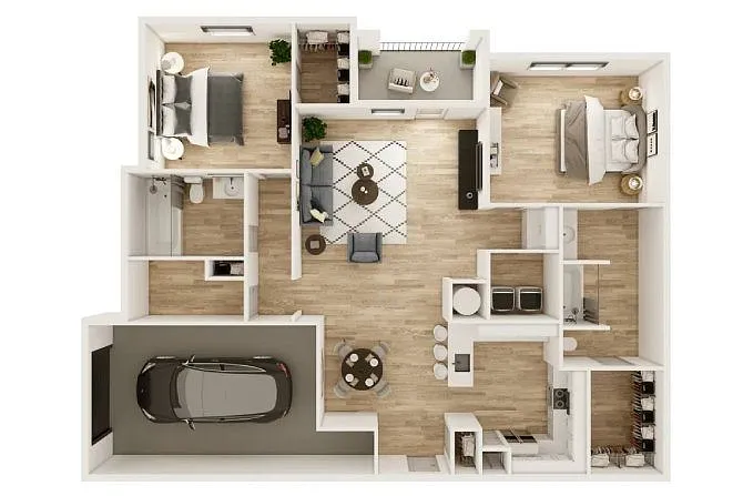 Floor plan B2