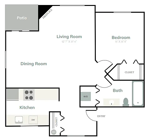Floor plan A1