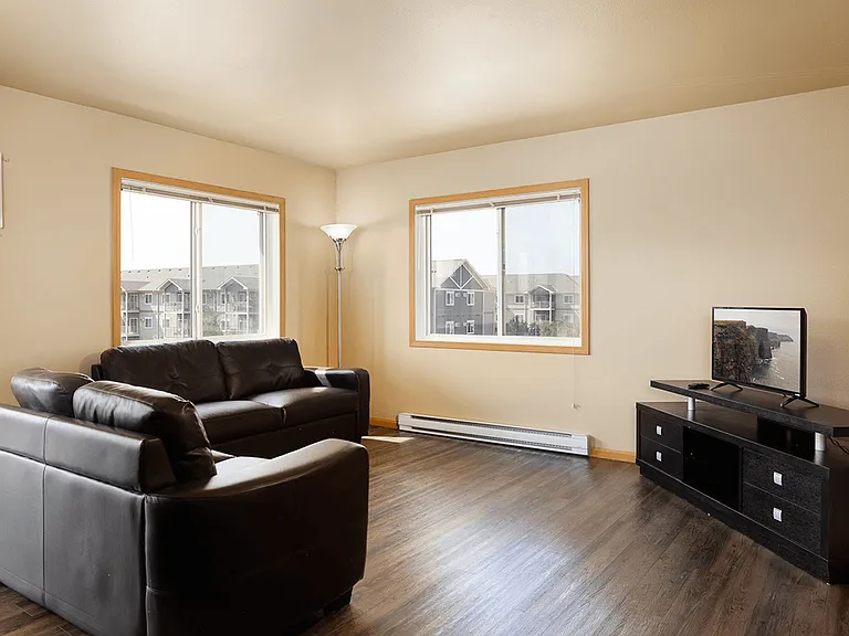 Natural Light Fills the Space