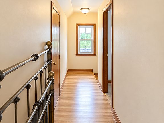 Hallway with storage
