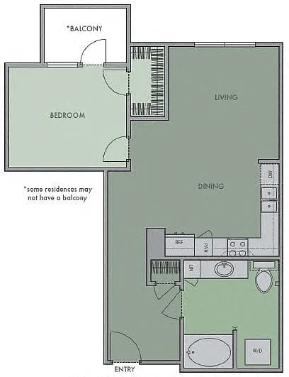 Floor plan 1A8