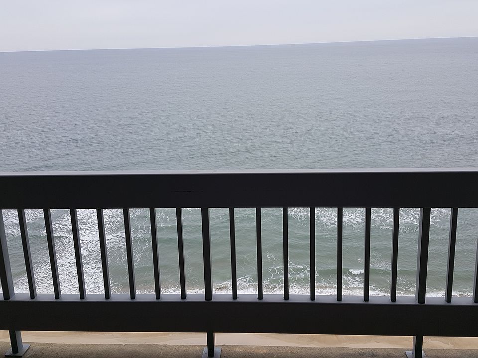 oceanfront balcony off living room