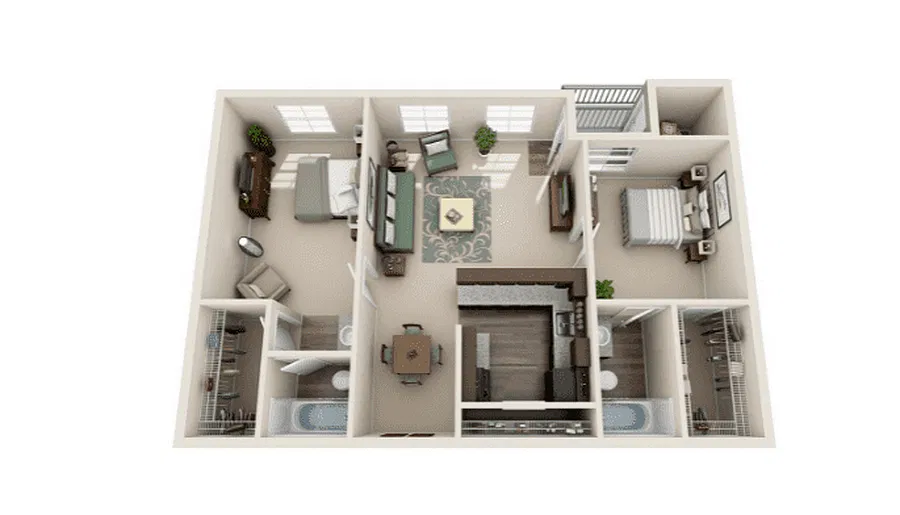 Floor plan The 967