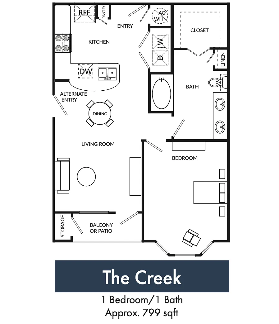 Floor plan The Creek